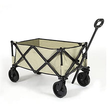 Moving Cart Folding Portable Large Capacity Beach Wagon Heavy Collapsible Outdoor Garden Cart Foldable Wagon for SportsShopping Camping