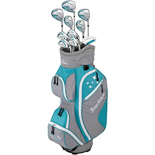 Tour Edge 2020 Lady Edge Full Set Turquoise/Grey/White