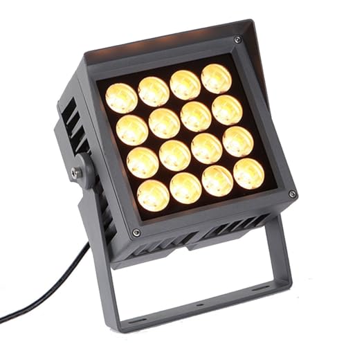 QICBYING Outdoor Spotlight - Long Range Rotation Spotlight, IP65 Outdoor Waterproof Long-Range Narrow Beam Light Projection Light, Villa Led Beam Landscape Lamps(Green,120W(85-265V))