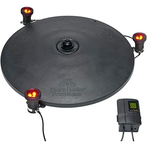 Fawn Lake Fountains High Power LED Fountain Light Kit Black