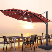 OROTLECT 132'' Lighted Cantilever Umbrella