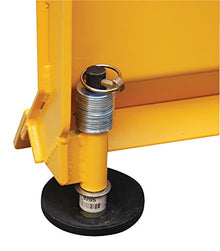 Vestil SPB-N-72 Steel Snow Plow Blade Fork Mounted 72 In. Blade Width Blue/Yellow