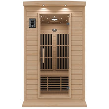 SteamSpa Hemlock Indoor Sauna 1-2 Person - Bluetooth, Oxygen Bar, Touch Control