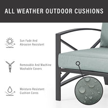 Crosley Furniture Kaplan 2-Piece Patio Chair Set