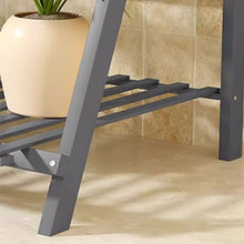 OJKJGYTF Plant standBamboo Plant Stand, Simple Flower Stand for Tall Plant Shelves, 3 Tier Flower Pot Stand, Outdoor Plant Ladder Frame, Corner Plant Display Stand for Multiple Pl