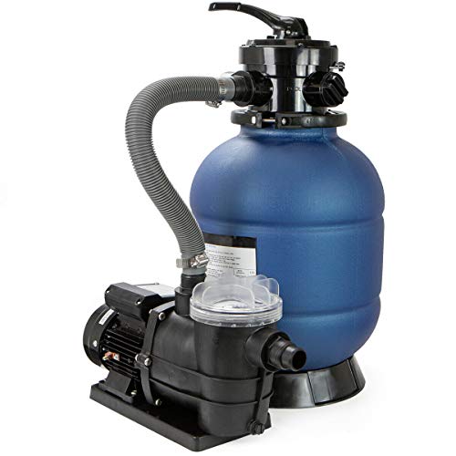 12" Aboveground Swimming Pool Filter System with 0.75 HP Pool Pump Bundle Kit NEW,Jikkolumlukka