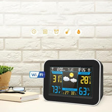 APP Intelligent Color Screen Automatic Timing Alarm Clock Multi-Functional Weather Station Forecast