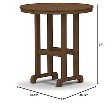 Trex Outdoor Furniture Monterey Bay Round Counter Height Table