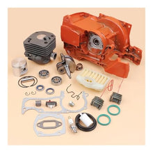 WZFBEMPJS Housing Crankcase Cylinder Piston Crankshaft Kit Fit for 372 365 362 371 Chainsaw Chain Saws Spare Parts 50MM