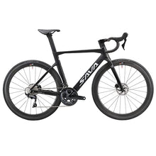 SAVADECK Carbon Fiber Road Bike ULTEGRA R8000 R8020 Disc Brake Thru Axle System Black White
