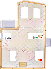 Rainbow High 3-Story Wood Doll House Multicolor
