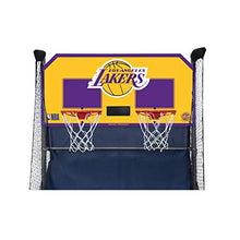 Pop-A-Shot Home Dual Shot Basketball Game Los Angeles Lakers Purple Gold
