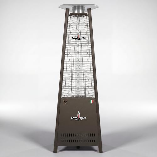 Lava Heat Italia Capri Corsa Collection Patio Heater | Architectural Matte Finish Corsa Bronze