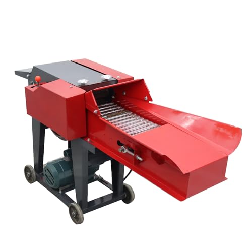 Banfluxion 220V 6-Blade Grass Cutting and Silk Kneading Integrated Machine Red