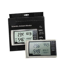 JDXQBLD Weather Station, 622 Thermo Hygrometer Digital Barometer Thermometer and Atmospheric Pressure Gauge Room Weather Station