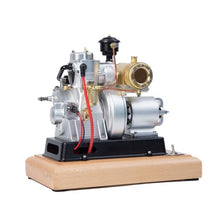 OKMO Hit and Miss Engine Model, 185-Type Micro Single-Cylinder 4-Stroke Gasoline Engine Model for Classic Vintage Tractor (Generator Version)