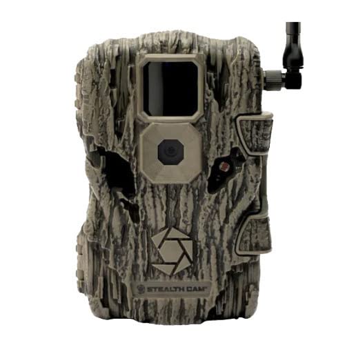Stealth Cam Fusion X 26 MP Wireless Hunting Trail Camera Bundle with Solar Panel, Card Reader & 32GB Memory Card (4-Pack)