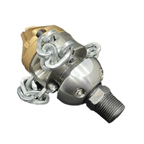 50~150L 1inch Rotating Blasting Nozzle Dredging Vehicle Sanitation Sewer Hinge Tree Root Sludge Cleaning Rotary