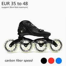 N\C Carbon Fiber Inline Speed Skates Blackcomplete3