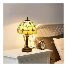 WOAITIANTIAN Desk Lamps Stained Glass Table Lamp