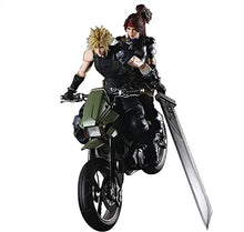 Square Enix Final Fantasy VII Remake Cloud Strife, Jessie & Motorcycle Action Figure Set Multicolor