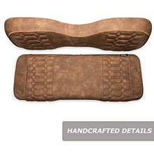 MODZ RS Custom Golf Cart Rear Seat Kit for Club Car Precedent/Onward/Tempo Brown Base