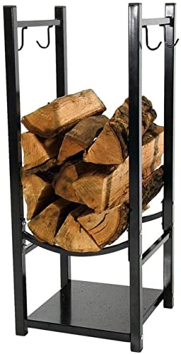 WXPWAMZ Log Store Firewood RackHeavy Duty Wrought Iron Wood Rack for Firewood Heavy Duty Firewood Rack Indoor Wood Holder Fireplace Tools
