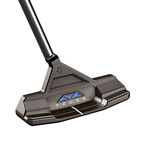 TaylorMade Truss Center Shaft Putter Right Hand 35 Inch Shaft Titanium Black Blue