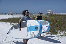 Boardworks SHUBU Riptide Inflatable Stand-Up Paddle Board (iSUP) Complete Kit Blue/White/Grey