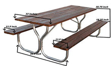Aluminum picnic table Frame- Frame only~ Rosendale Picnic Tables