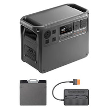 DJI Power 2000 Portable Power Station, Solar Generator with 200W Panel