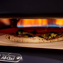 All-Clad 16" Gas Pizza Oven Outdoor, 360° Automatic Rotating Stone for Even Cooking, Cooks Pizza in 90 Seconds, Includes Aluminum Peel Spatula, Portable Oven Pizza Maker, Includes Gas Hose & Regulator