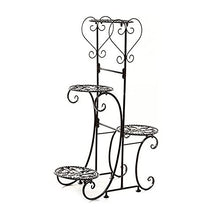RWGOVLU Flower Stand Tricycle Plant Stand Flower Pot Cart Bicycle Holder Rack for Home Garden Patio Plant Stand