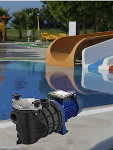 1H-P Pool Pump Swimming Pool Pump 15000 L/h 750W In/Above Ground Pool Pump for Clean Swimming Pool Water Durability, Efficience