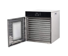 Kolice 12-Tier Commercial Food Dehydrator with Digital Control Silver