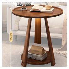LIBANGRONG-888 Side Table End Table Side Table Small Coffee Table Solid Wood Coffee Table Negotiation Balcony Simple Leisure Small Round Table Coffee Table
