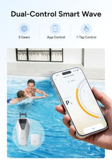 iGarden Swim Jet X 5: Portable 5-Gear App Control Swim Machine (5h Max Run)