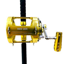 EAT MY TACKLE 80W 2-Speed Reel Tournament Edition Straight Rod Blue