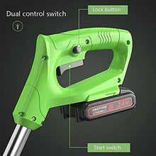 Electric Lawn Mower Small Household Lawn Mower Rechargeable Lawn mower-1600W-mowing/weeding/shrubs Easily Replace Manual weeding-36V-18000mA