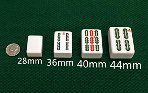 usamjtable Roller Coaster Style 40mm Folding Automatic Mahjong Table Gray with 2 Tile Sets & Dust Cloth