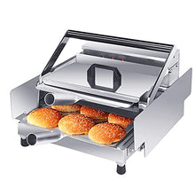 Automatic Grilling Burger Machine, Double-Layer Commercial Burger Machine, Electric Burger Baking Cooking Equipment, Fast Heating, Suitable for Families Restaurants