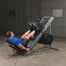 Body-Solid Leg Press/Hack Squat Machine (GLPH1100) Silver/Black