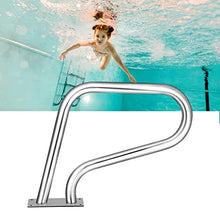 Swimming Pool Hand Rail Height 31.9x22.4Inch with Installation Kit Handrails Cover- Easy Mount Non-Slip Pool Safety Products Hand Grab Rail