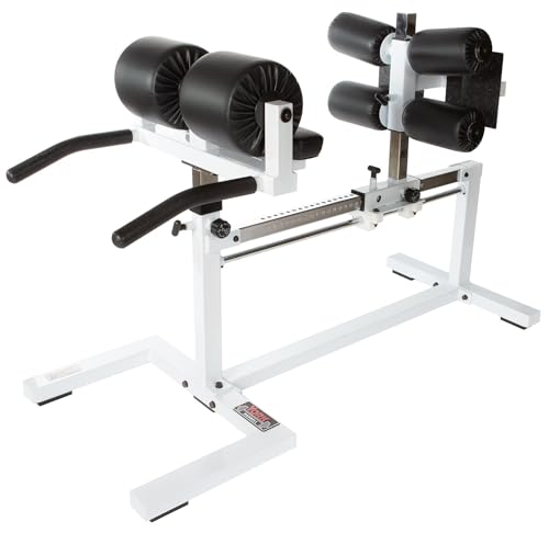 York Barbell STS Glute Ham Developer Machine White