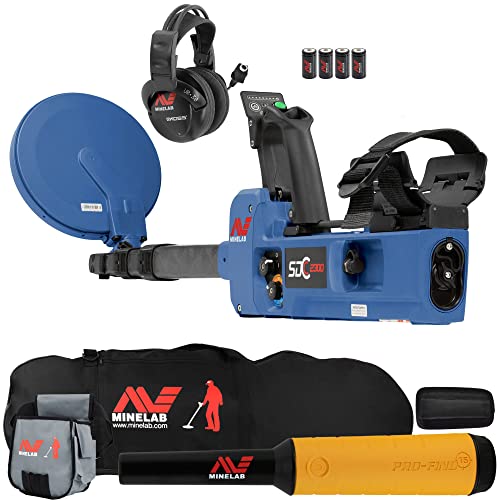 Minelab Metal Detectors Minelab SDC 2300 Gold Metal Detector w Pro Find 15, Carry Bag, Finds Pouch