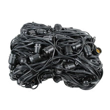 Novelty Lights 330 Feet Heavy Duty Commercial Grade Stringer, Black Wire