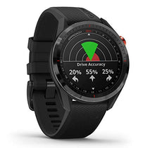 PlayBetter Garmin Approach S62 Premium Golf GPS Watch (Black Bundle) - Virtual Caddie, Mapping, Full Color Screen - Club Tracking Sensors, Screen Protectors, Portable Charger