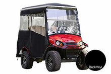 RED DOT Premium Golf Cart Enclosure EZGO Express S4 Elite Black