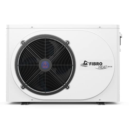 FibroPool Swimming Pool Heat Pump White