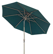 JOMRTS 8.8 Ft Garden Parasols Umbrellas, Crank and Tilt Patio Umbrella, Waterproof Sun Shade for Outdoor Settings, Pool, Beach, Courtyard, Lawn